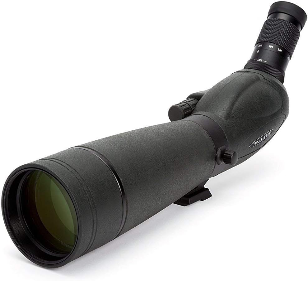 Celestron 52332 TrailSeeker - 80-45 Degree Spotting Scope, Black