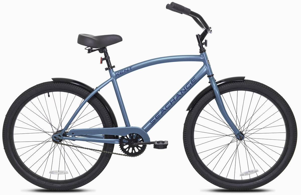 Kent Bicycles 27.5 in Male Sea Change Beach Cruiser Bike, Metallic Blue - Product image 1