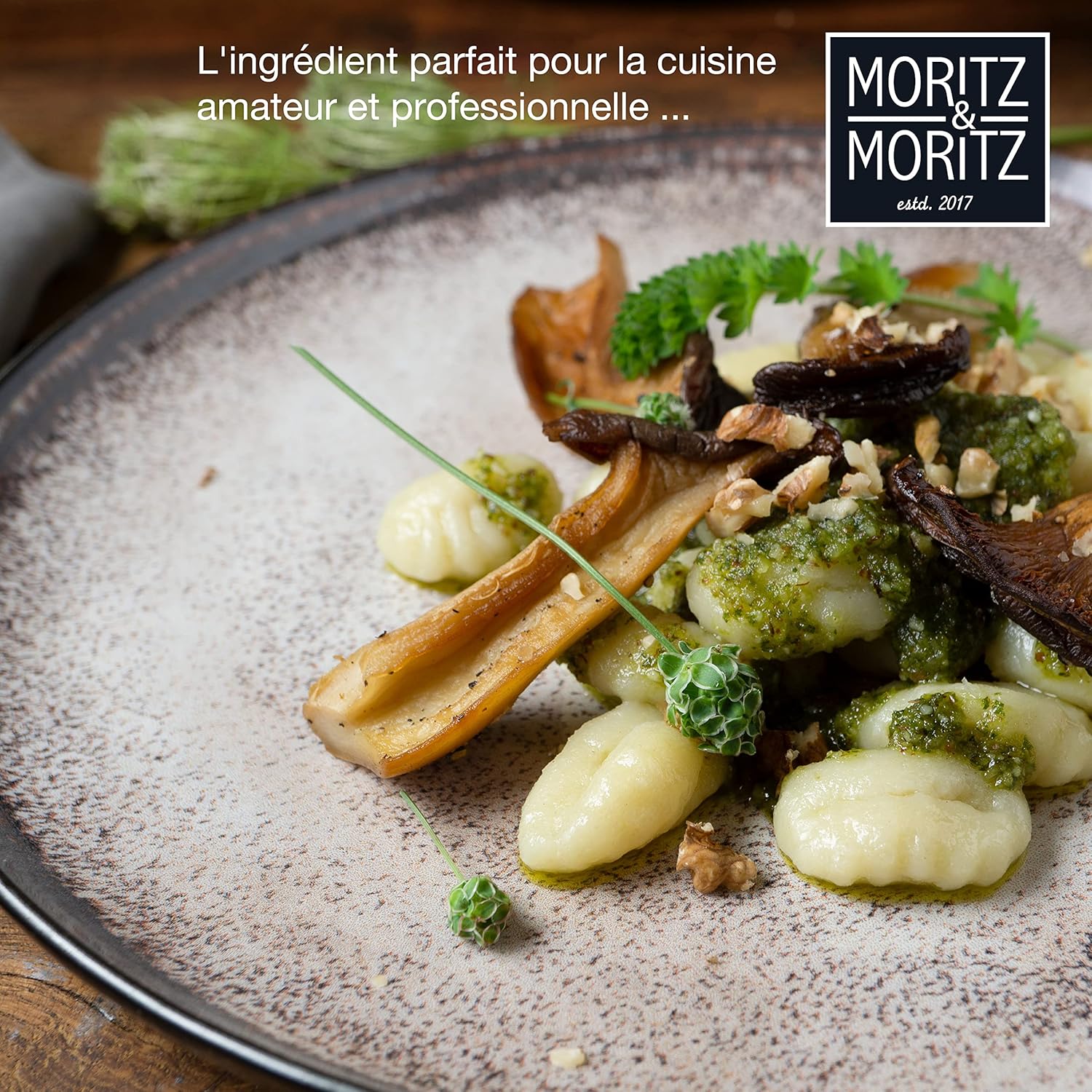Moritz & Moritz VIDA dinner service for 6 people - 18 pieces - beige tableware and tableware 6x dinner plates, 6x soup plates, 6x breakfast plates