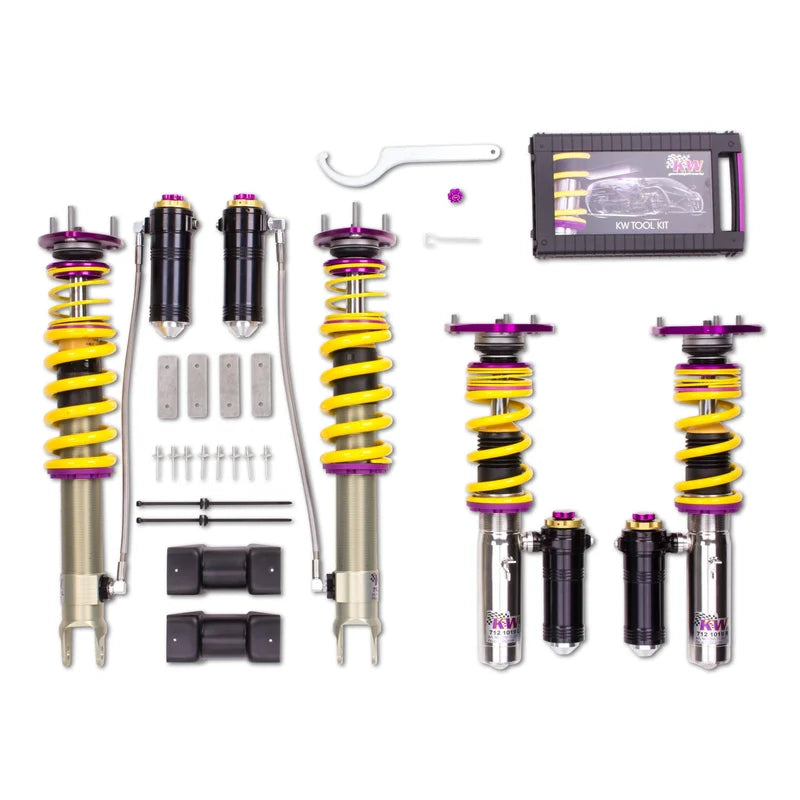 KW Suspensions 39771243 KW V4 Clubsport Kit - Porsche 911 (991) Carrera 2/2S/GTS 4/4S/GTS without PDCC