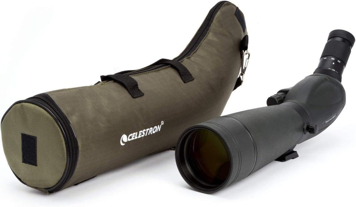 Celestron 52332 TrailSeeker - 80-45 Degree Spotting Scope, Black