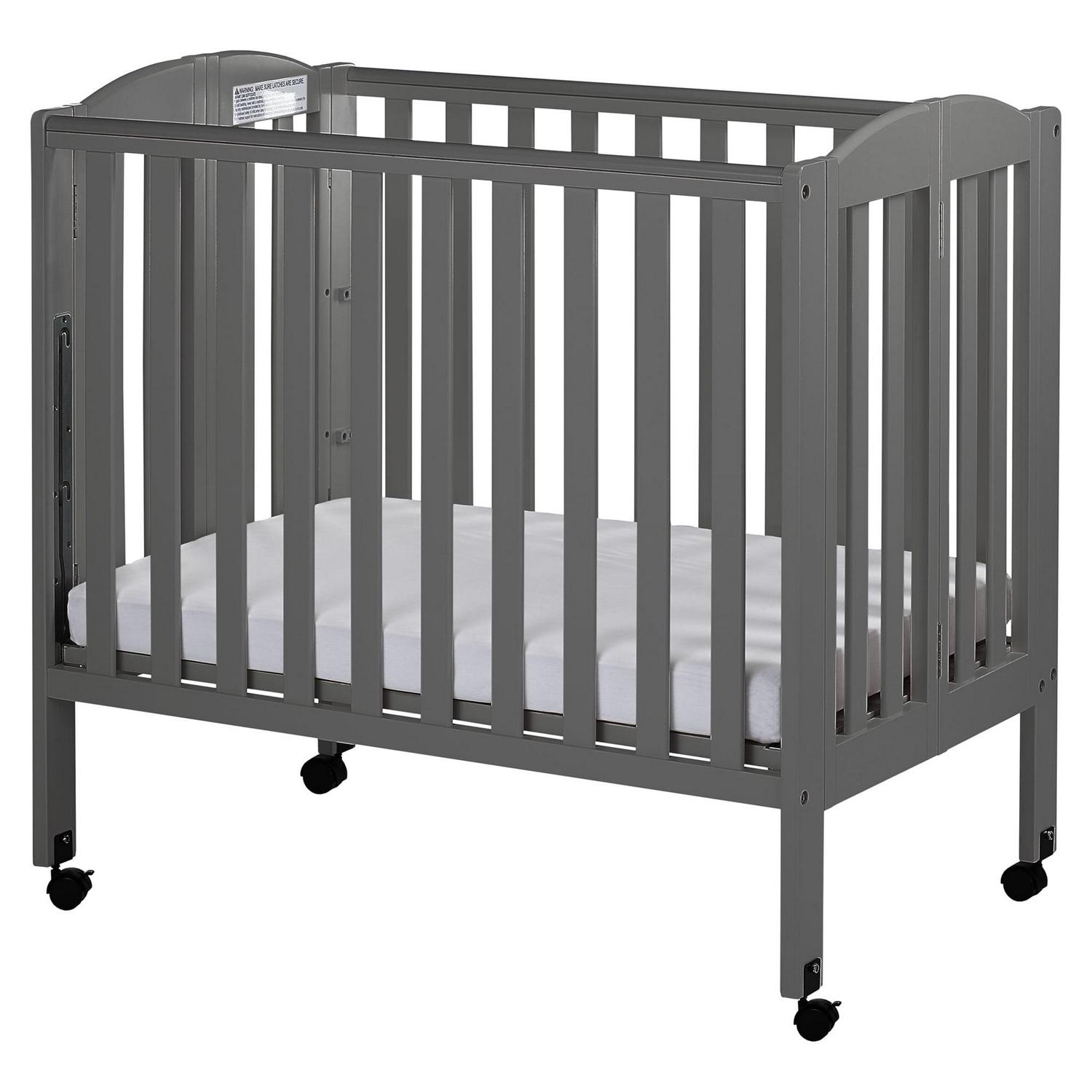 Dream on Me 3 - in - 1 Portable Crib Gray - Product image 1