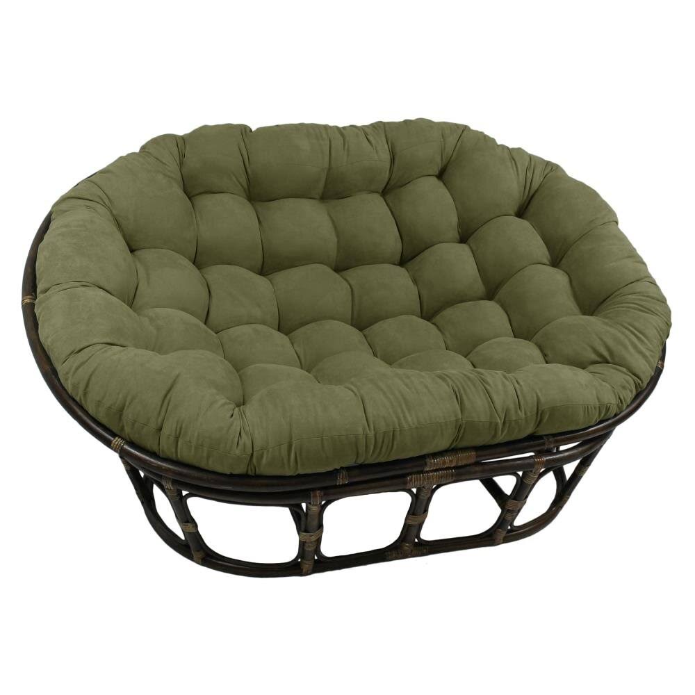 Bay Isle Home Papasan Premium Lounge Chair CUSHION; Sage - Product image 1