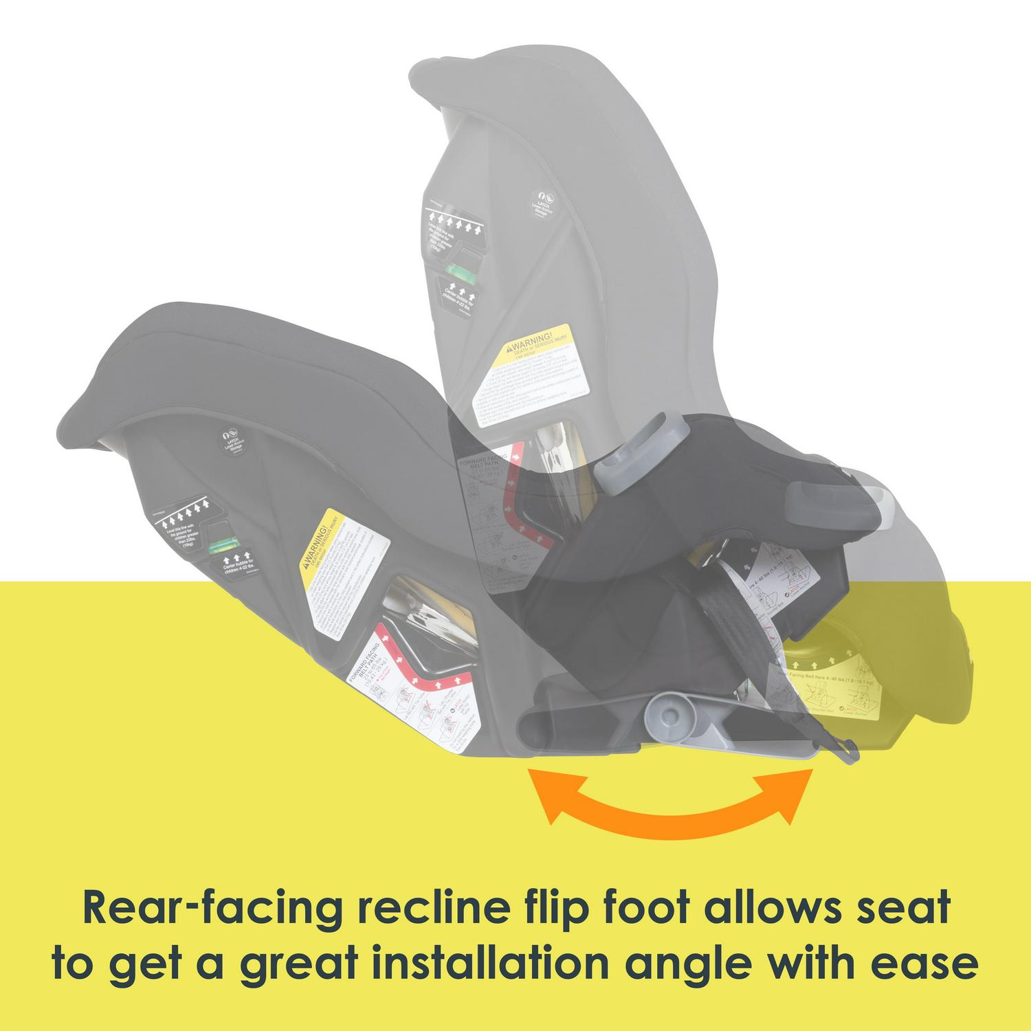 Baby Trend Trooper 3 - in - 1 Convertible Car Seat - Desert Black - Product image 7