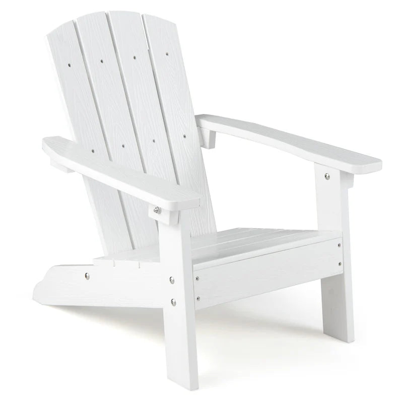 Kids Adirondack Chair, All-Weather HIPS Outdoor Chair with Ergonomic High Backrest & Armrests - Product image 24