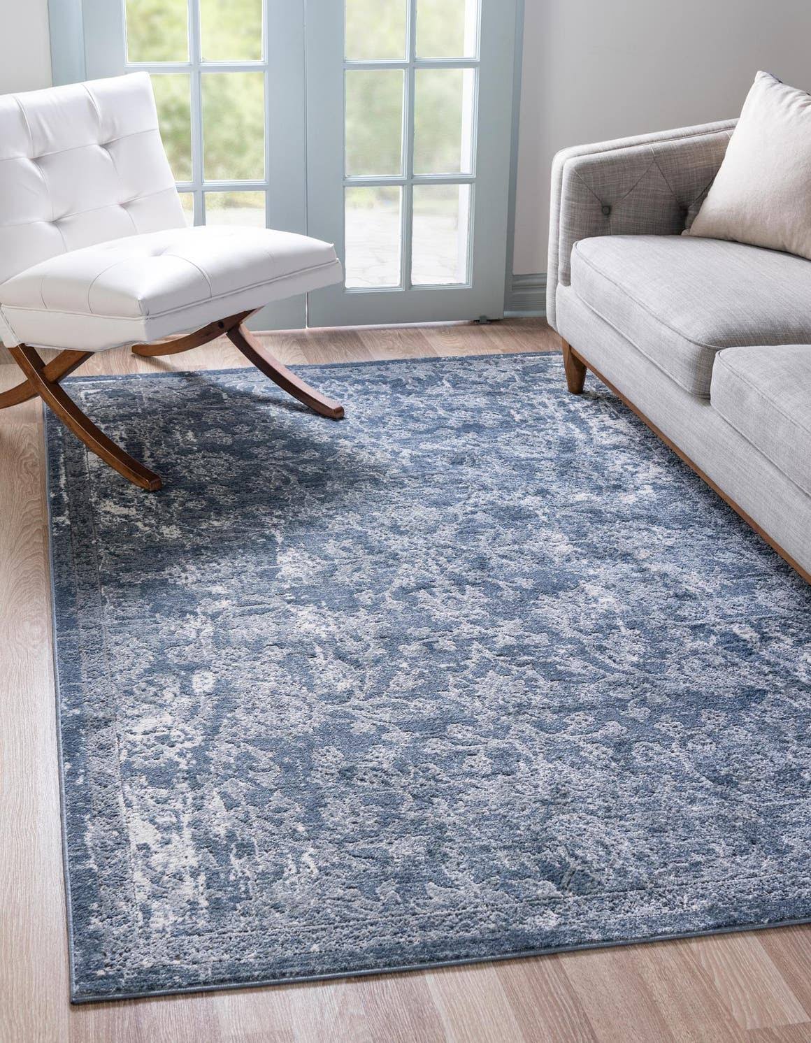 Unique Loom Portland Albany Blue 10 ft. x 14 ft. Area Rug - Product image 1