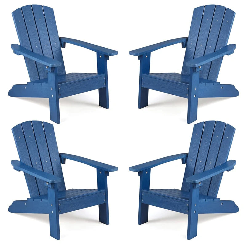 Kids Adirondack Chair, All-Weather HIPS Outdoor Chair with Ergonomic High Backrest & Armrests - Product image 10