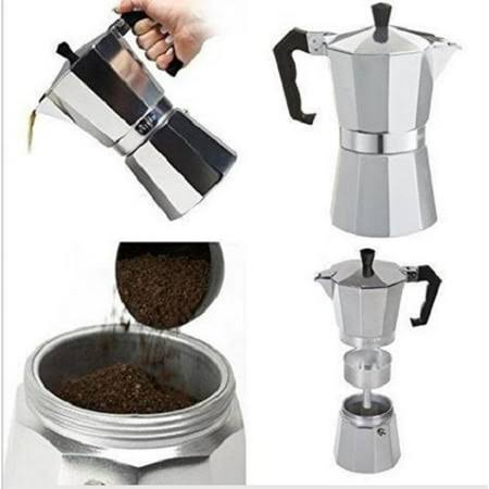 Sorelle Home & Kitchen - Stovetop Espresso and Coffee Maker - Moka Pot for Classic Italian and Cuban Caf - Product image 1