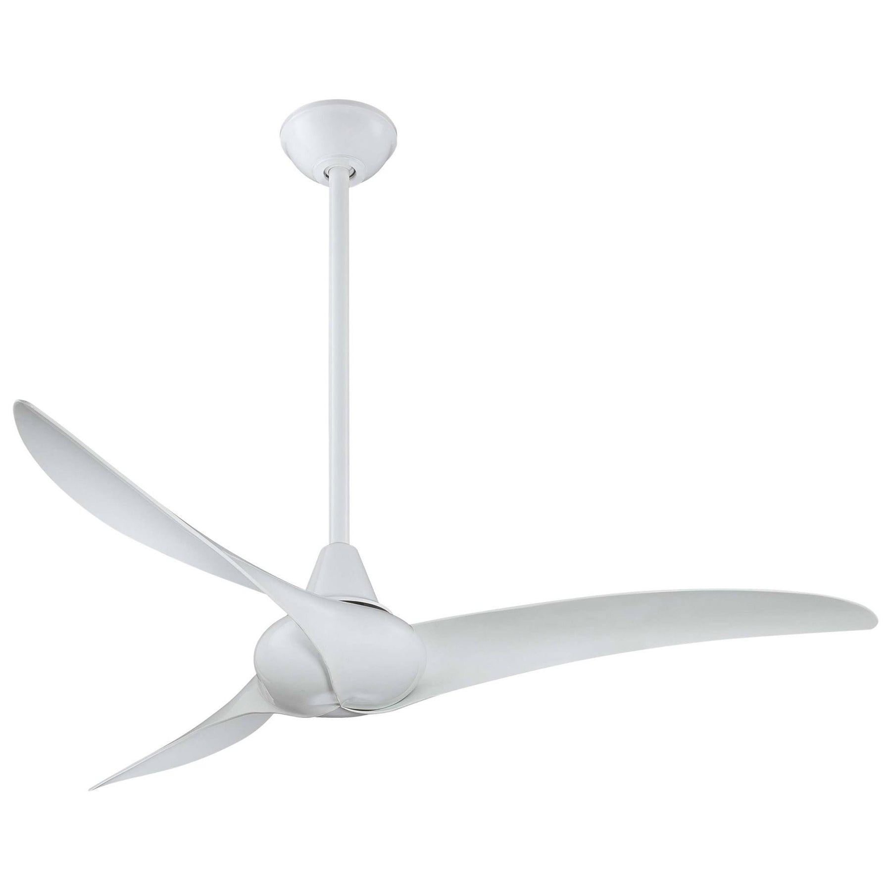 Minka-Aire Wave 52" Ceiling Fan - White - White Blades - Product image 1