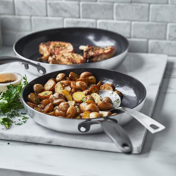 Venice Pro Noir Tri - Ply Stainless Steel Healthy Ceramic Nonstick 13 Piece Cookware Pots and Pans Set - Product image 5