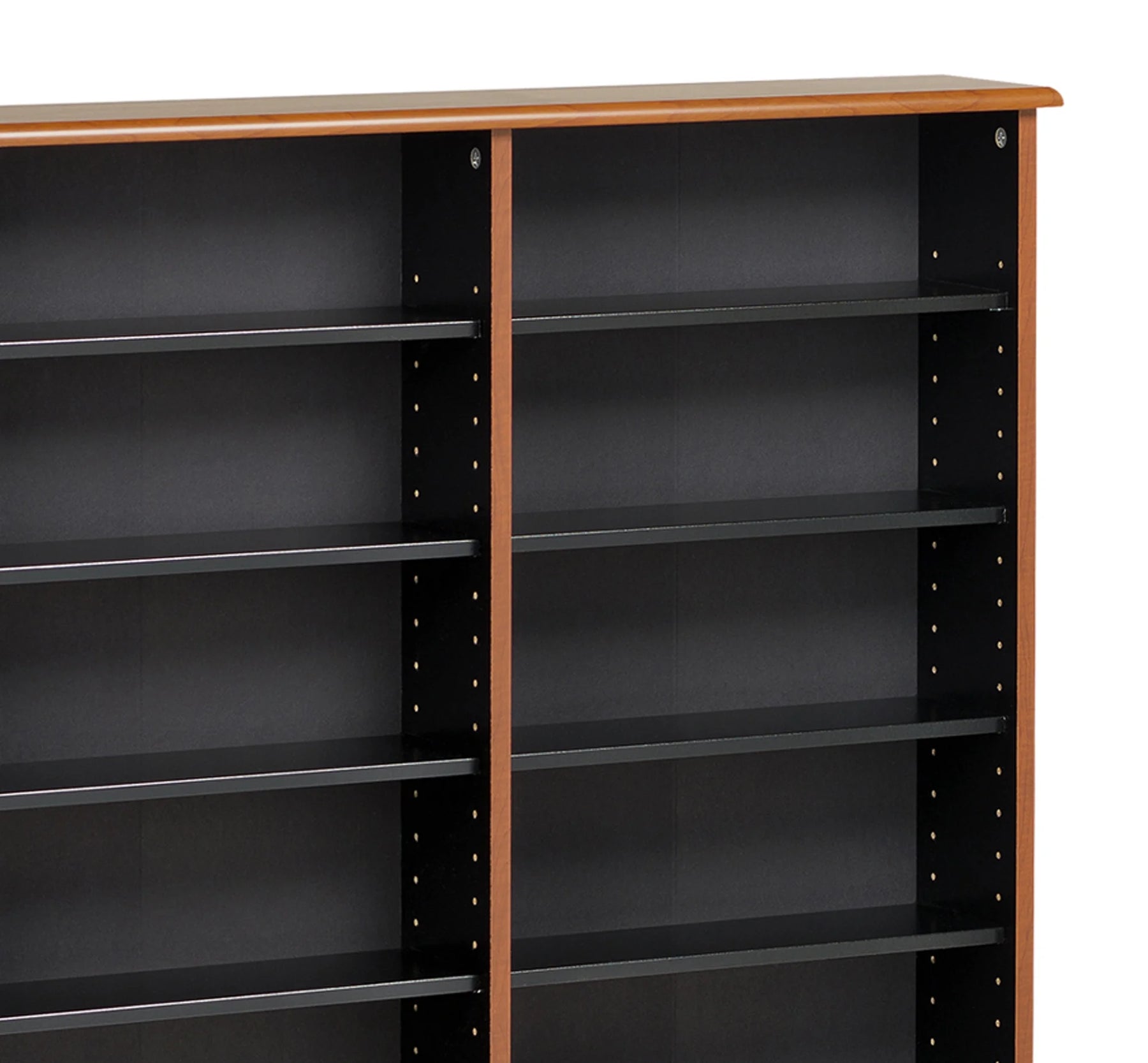 Prepac 51" Triple CD DVD Wall Media Storage Rack in Black - Product image 29