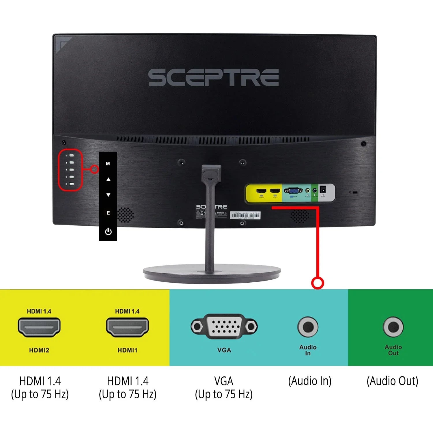 Sceptre Curved 27 FHD 1080p 75Hz LED Monitor - Product image 4