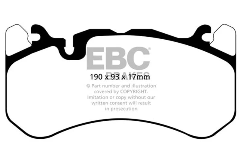 EBC - Front Yellowstuff Pad PN DP42081R