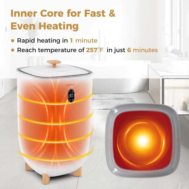 40 L Large Towel Warmer Bucket for Bathroom, Upgraded Towel Heater with 2 Fragrant Disc Holders - Product image 3