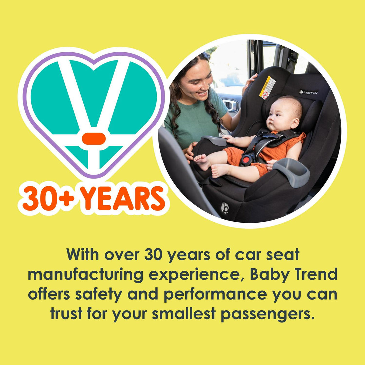 Baby Trend Trooper 3 - in - 1 Convertible Car Seat - Desert Black - Product image 15