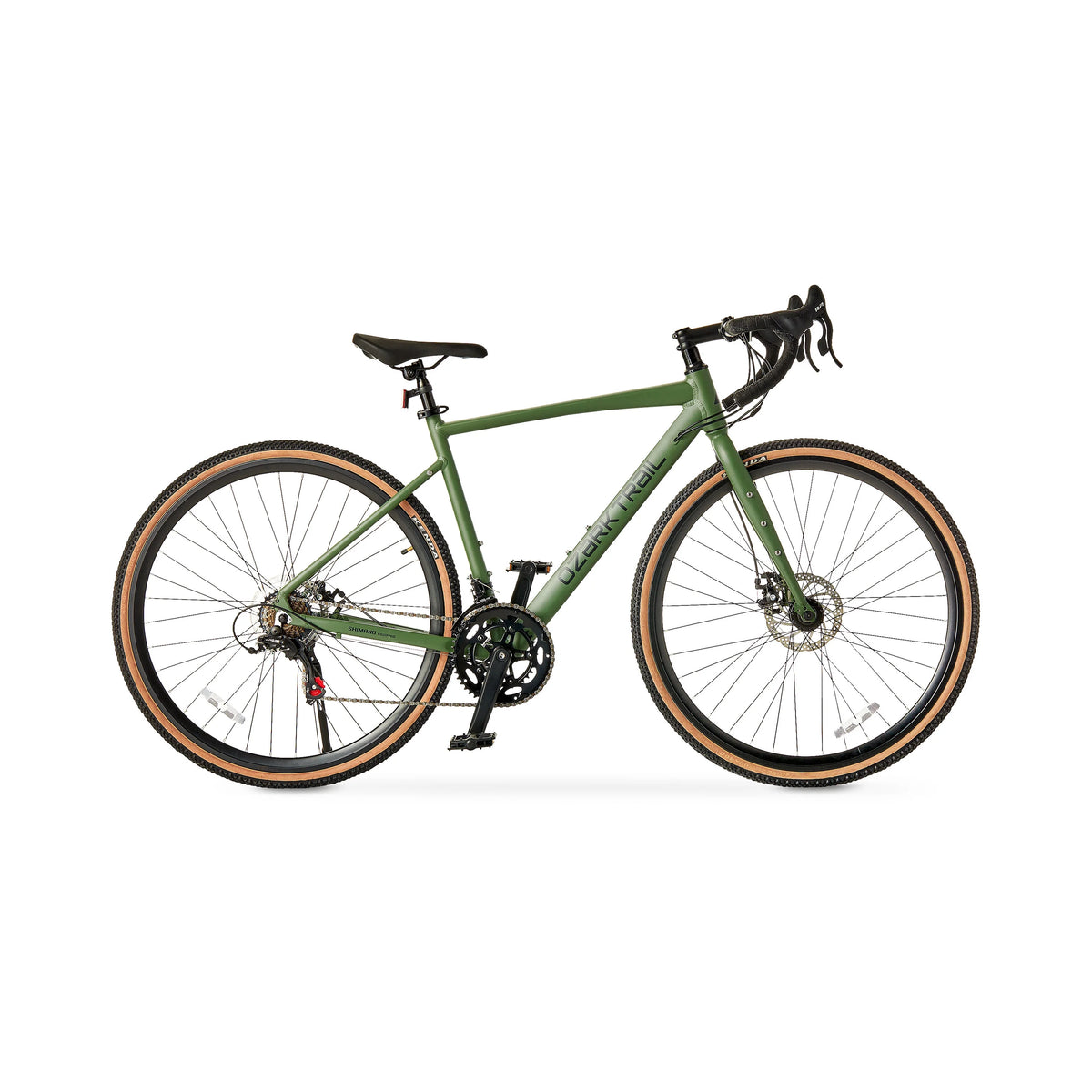 700c Ozark Trail G.1 Explorer Drop Bar Gravel Bike, Medium Frame, Fits Riders 5'5" - 5'10", Green, Adult - Product image 10