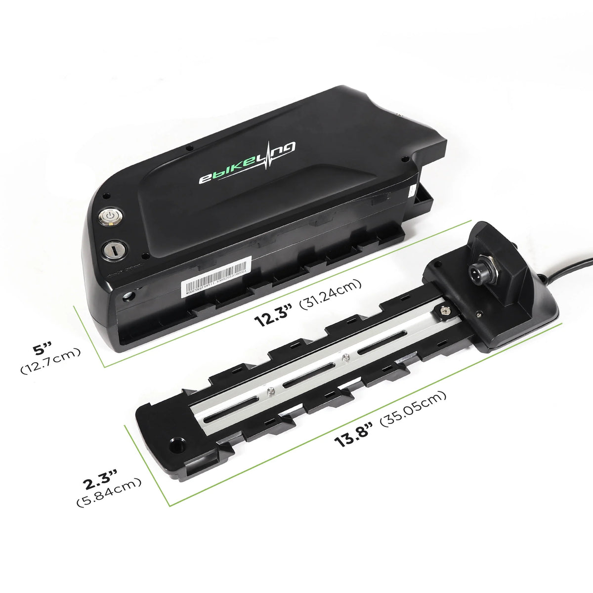 Ebikeling 48V 1500W 52V 19.2AH Rear - Rack Ebike Conversion Kit with Battery 700C Rear Electric Bike - Product image 8