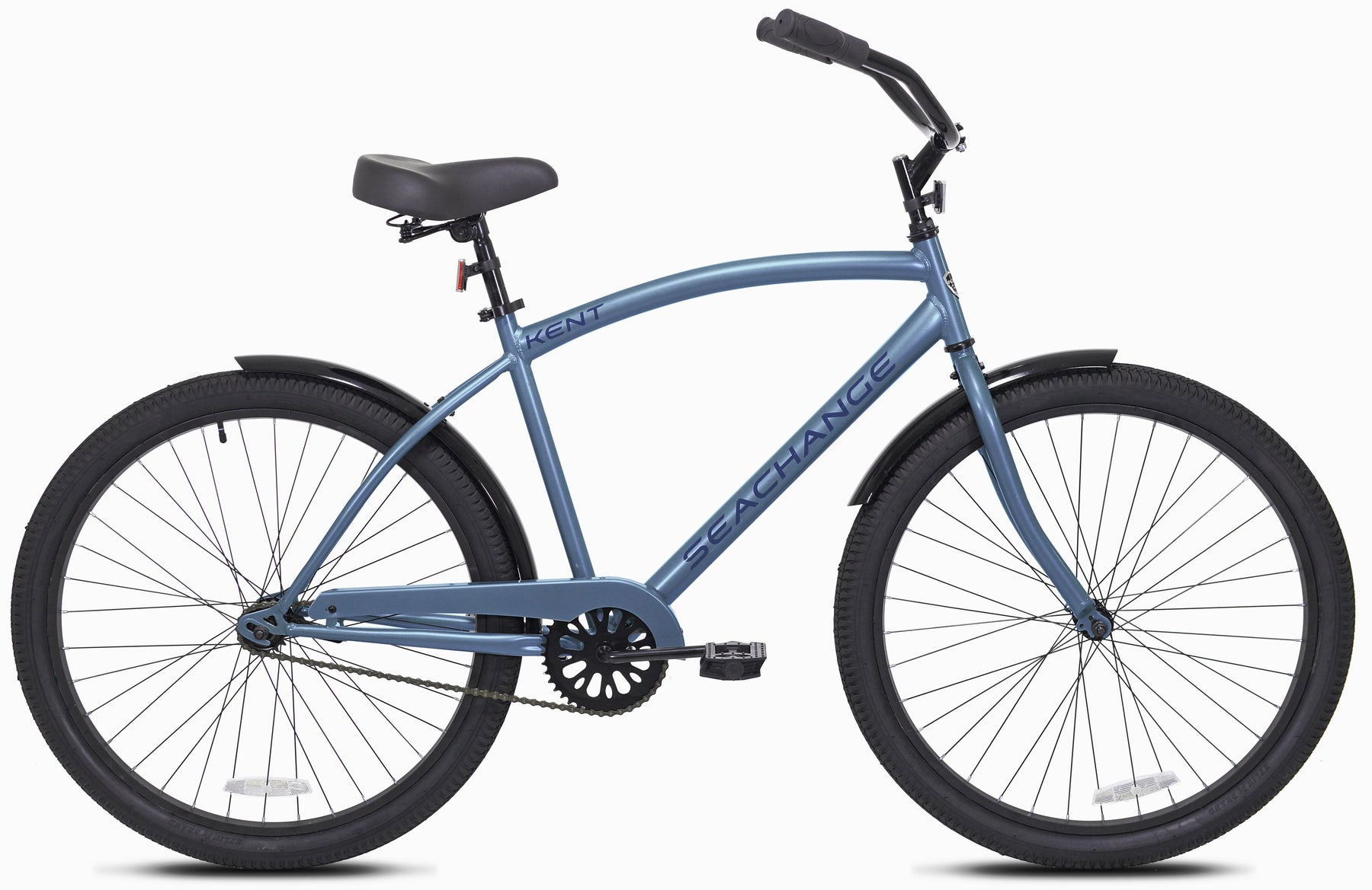 Kent Bicycles 27.5 in Male Sea Change Beach Cruiser Bike, Metallic Blue - Product image 1