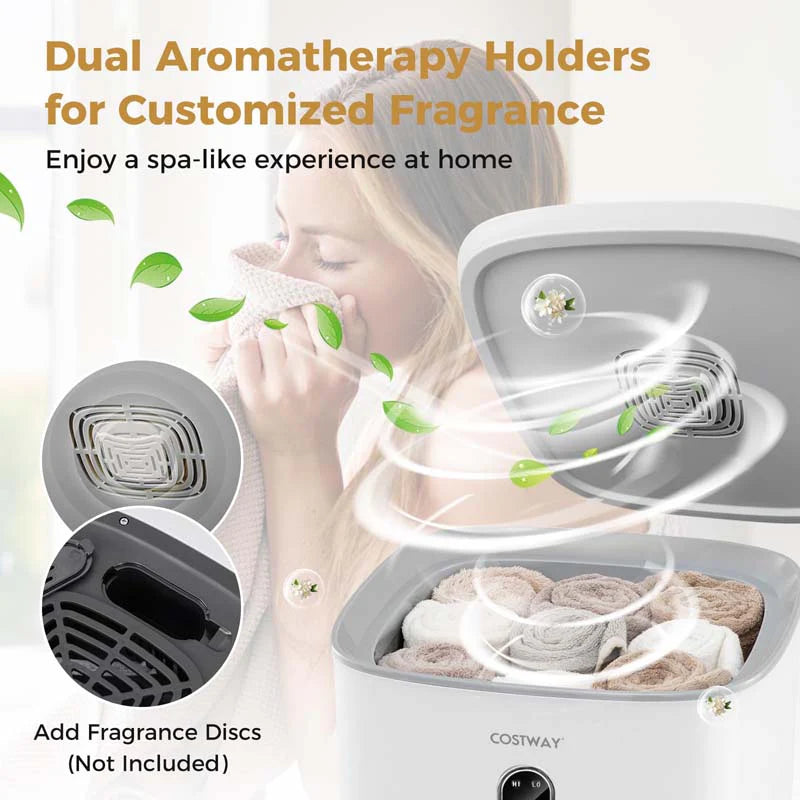 40 L Large Towel Warmer Bucket for Bathroom, Upgraded Towel Heater with 2 Fragrant Disc Holders - Product image 5
