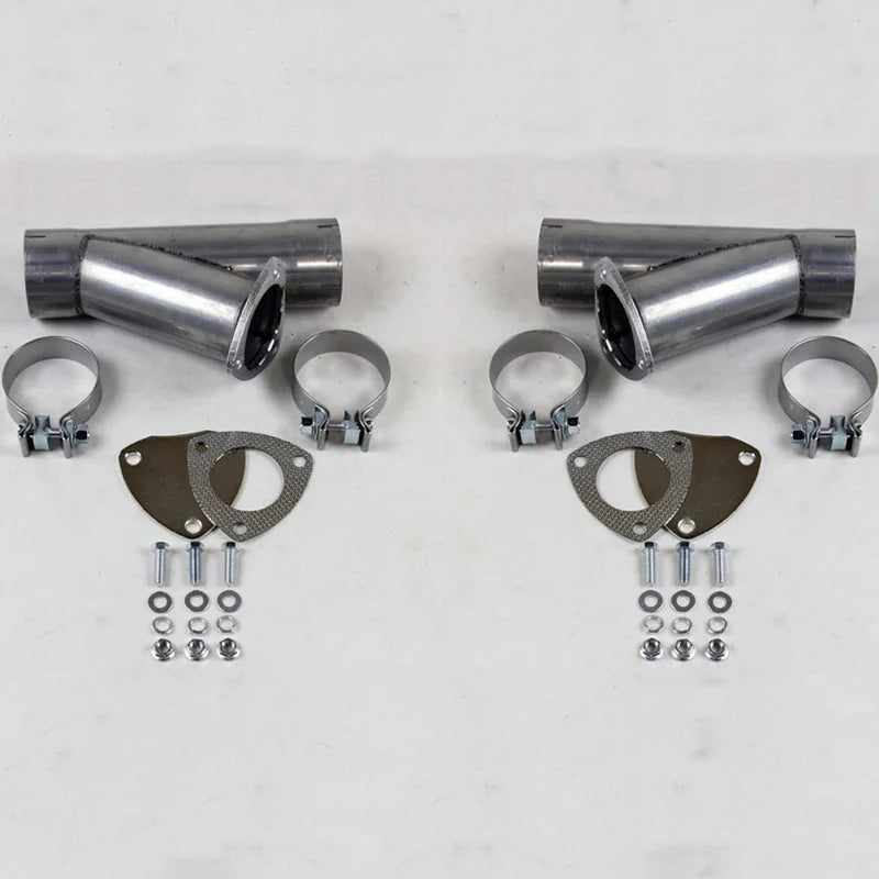 Granatelli Manual Exhaust Cutout - Aluminized Mild Steel - Slip Fit 304520D