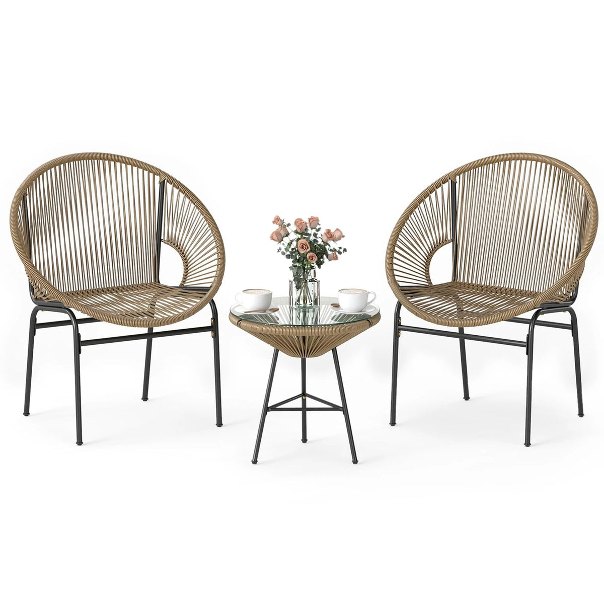 Tangkula 3 Piece Outdoor Patio Furniture Set - Product image 1