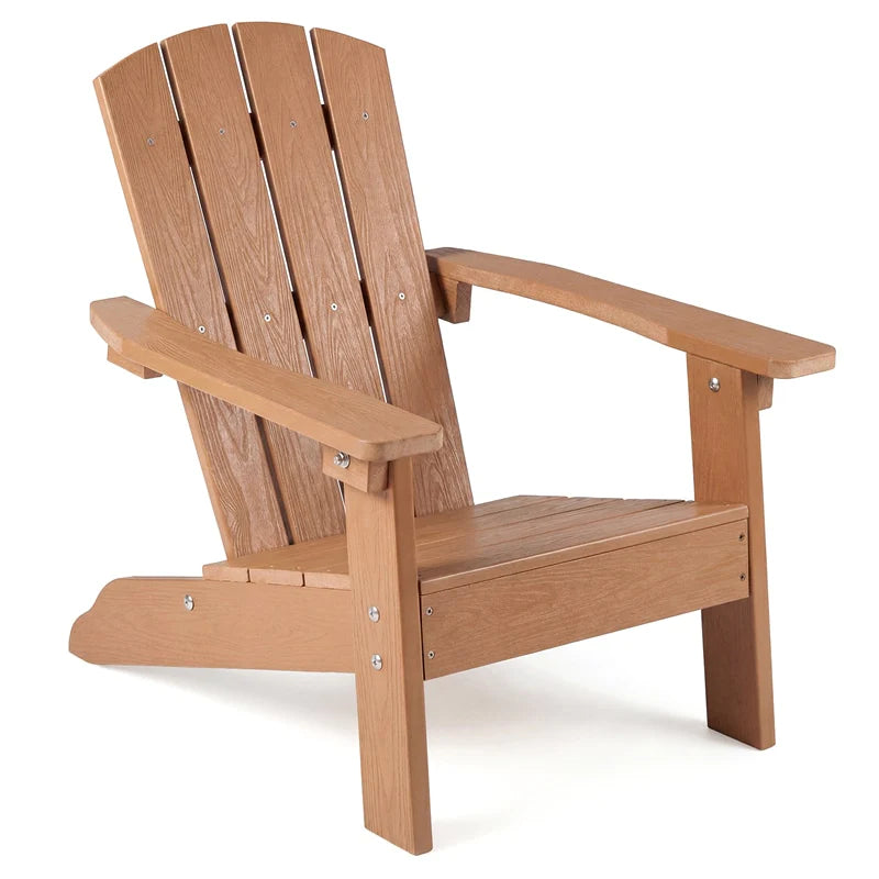 Kids Adirondack Chair, All-Weather HIPS Outdoor Chair with Ergonomic High Backrest & Armrests - Product image 57