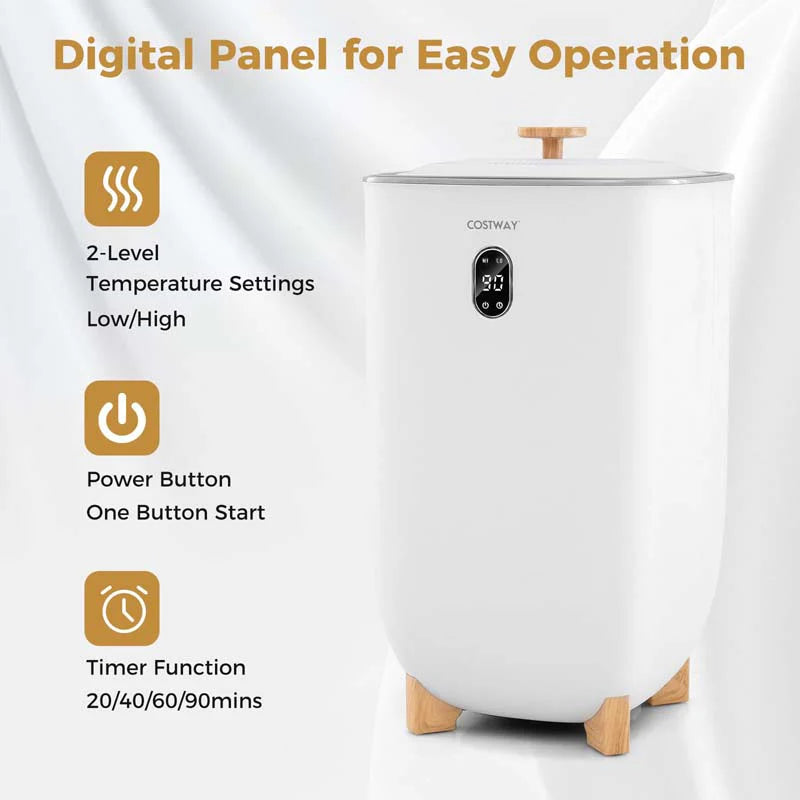 40 L Large Towel Warmer Bucket for Bathroom, Upgraded Towel Heater with 2 Fragrant Disc Holders - Product image 4