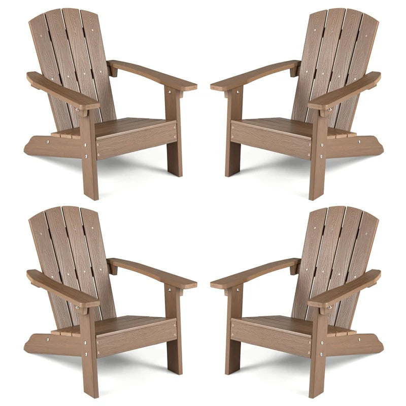 Kids Adirondack Chair, All-Weather HIPS Outdoor Chair with Ergonomic High Backrest & Armrests - Product image 21