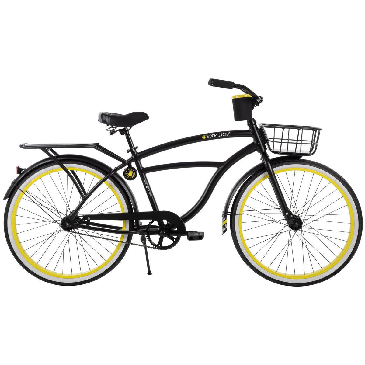 Body Glove 26 in Mens Beach Cruiser Bike, Black, by Huffy - Product image 10