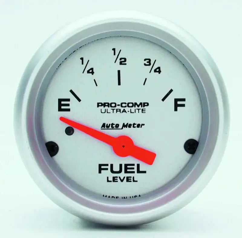 4314 Auto Meter Products Gauge Fuel Level For Most GM Vehicles 1965