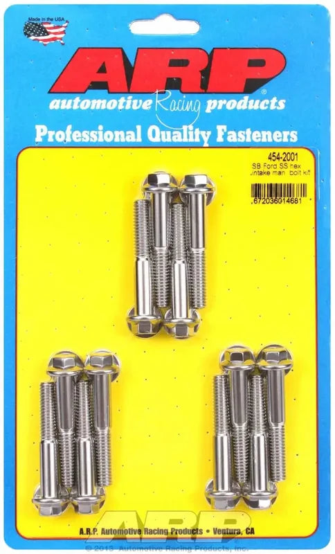 454-2001 ARP Fasteners Intake Manifold Bolt For Use With Ford 260/