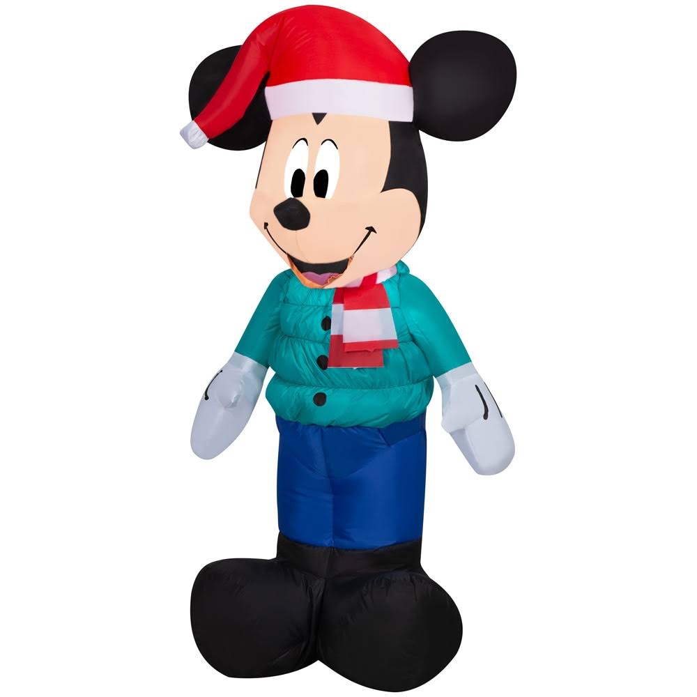 Disney 3.5-ft Lighted Mickey Mouse Christmas Inflatable - 881764 - Product image 1