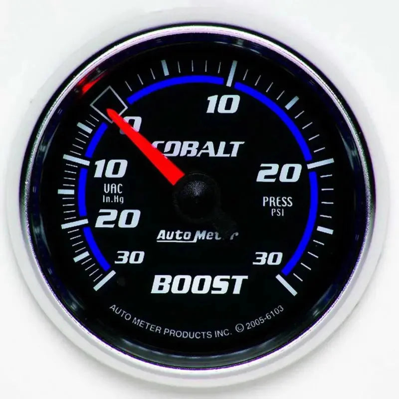 6103 Auto Meter Products Gauge Boost/ Vacuum 2-1/16 Inch