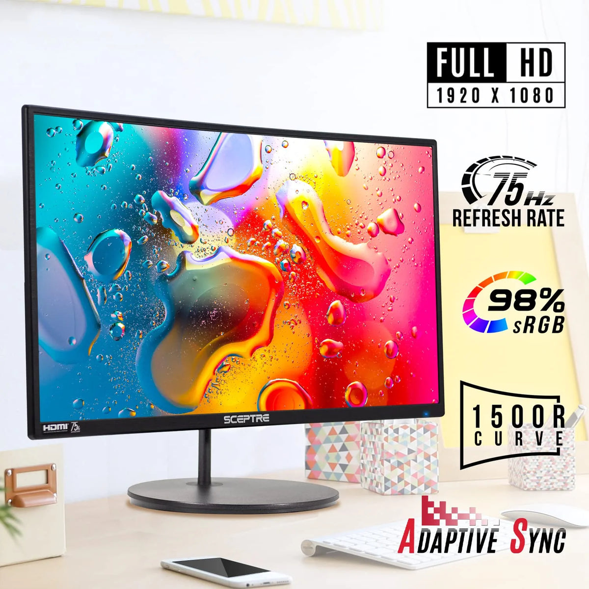 Sceptre Curved 27 FHD 1080p 75Hz LED Monitor - Product image 7