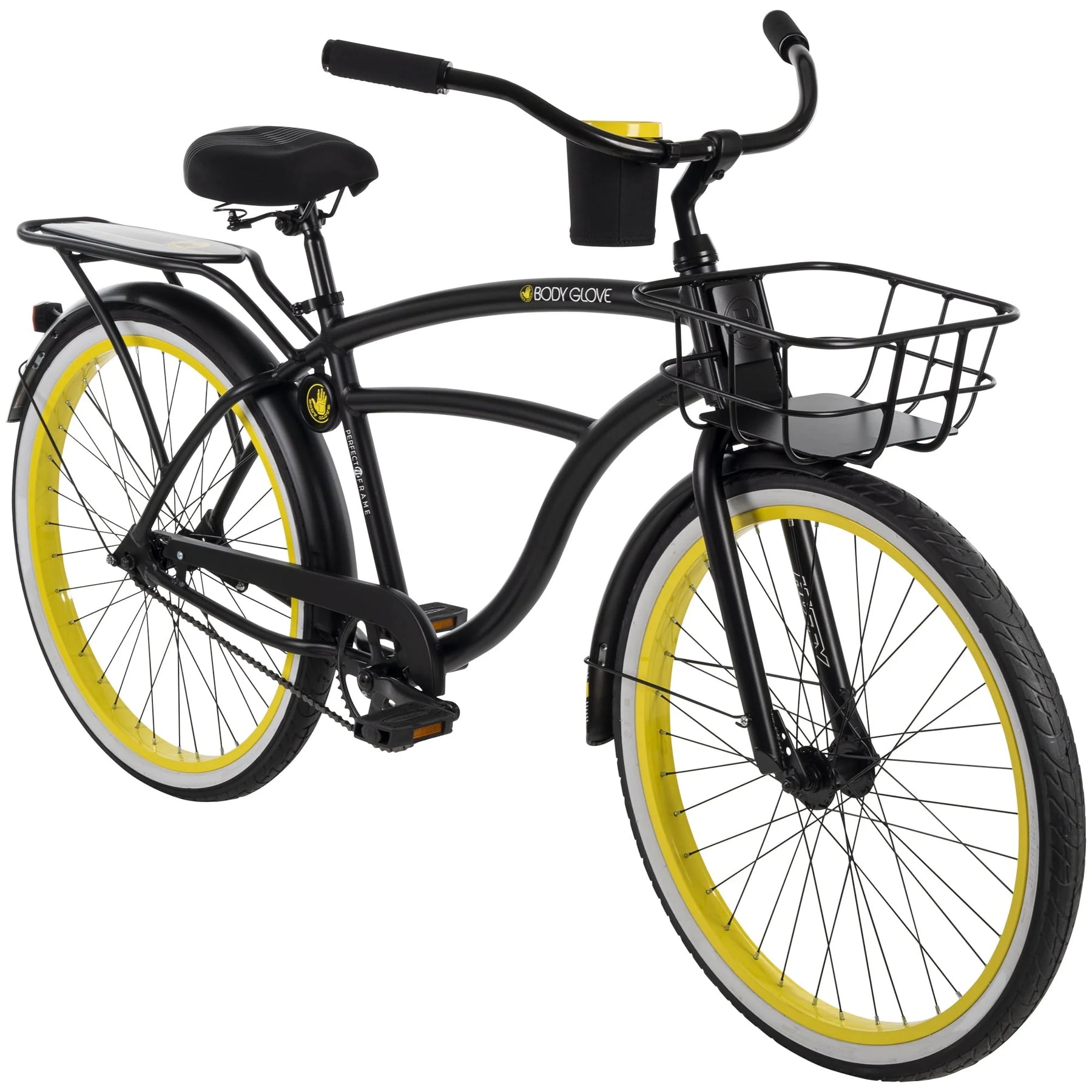 Body Glove 26 in Mens Beach Cruiser Bike, Black, by Huffy - Product image 11
