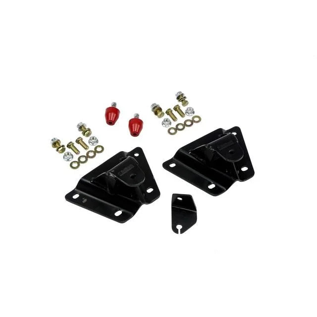 BELLTECH 6625 HANGER KIT 2 in. Drop Leaf Spring Hanger Kit (Front Hanger) 1992-1994 Chevrolet Suburban C1500 (used in kit #6620) 2 in. Rear Drop