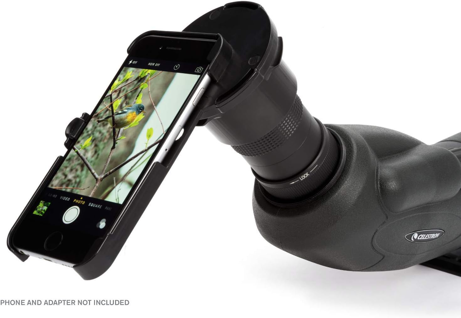 Celestron 52332 TrailSeeker - 80-45 Degree Spotting Scope, Black