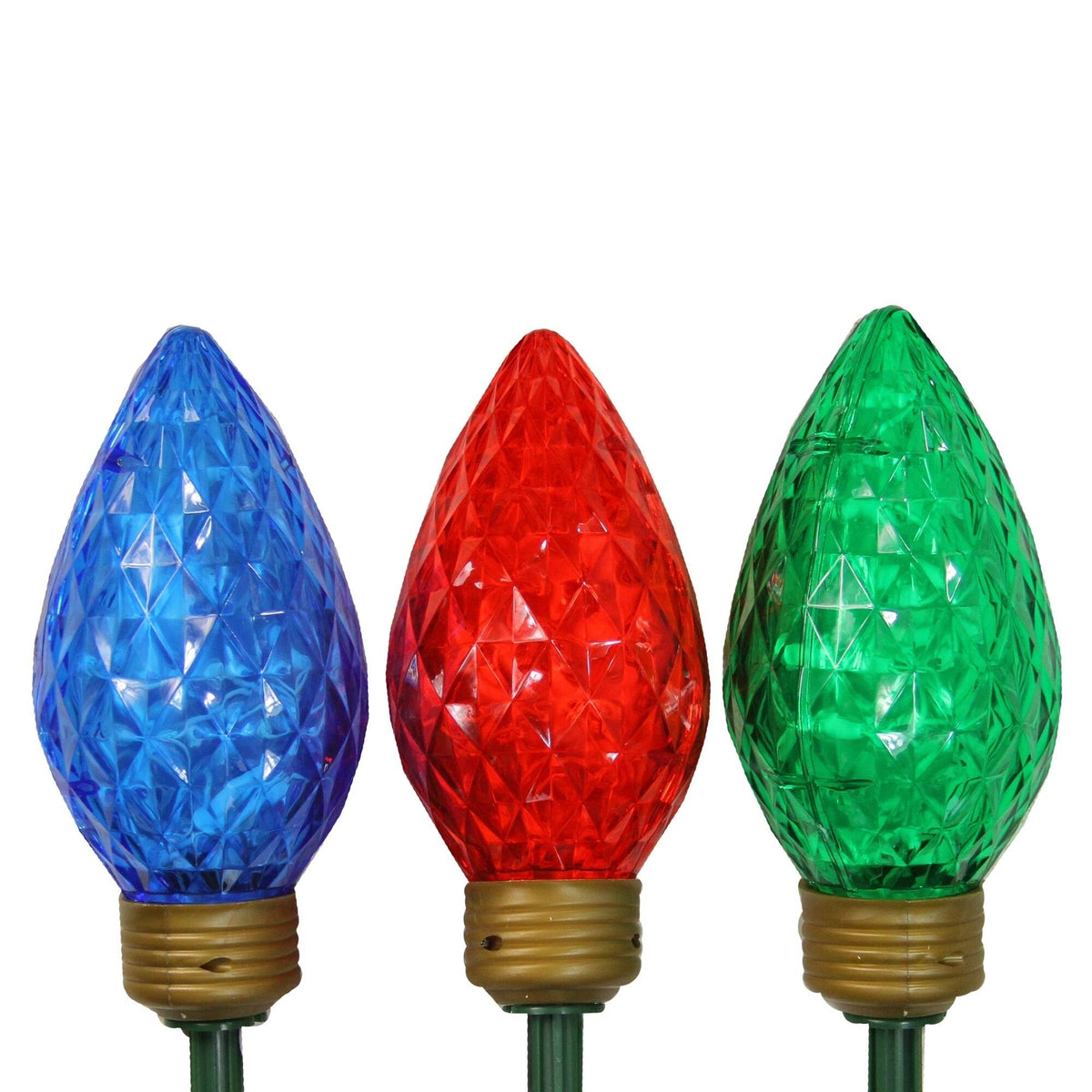 Northlight LED Jumbo Bulb Christmas Pathway Marker Lawn Stakes - Multi - Product image 1