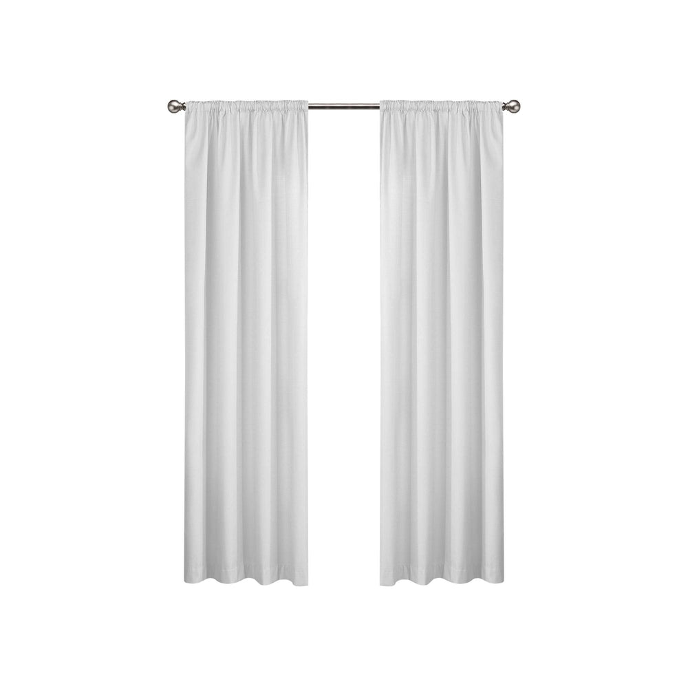 Eclipse Draft Stopper Window Curtain Panel, Size: 42 x 84, White