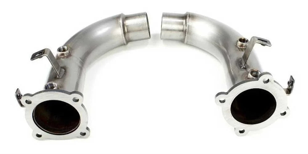 Racing Dynamics Porsche 991.2 Cat By-Pass Pipes - (NLA)