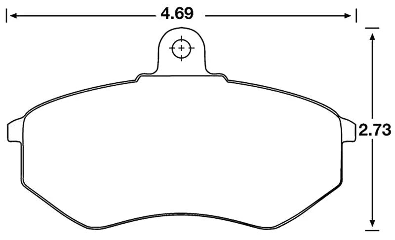 Hawk Performance HB190 Series Brake Pad (Discontinued)
