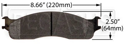 Hawk Performance HB552 Series Brake Pad