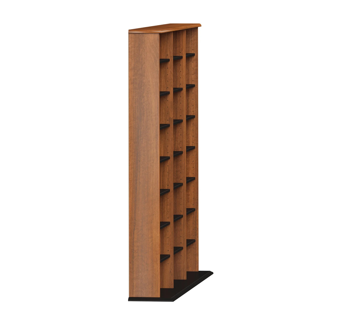 Prepac 51" Triple CD DVD Wall Media Storage Rack in Black - Product image 31