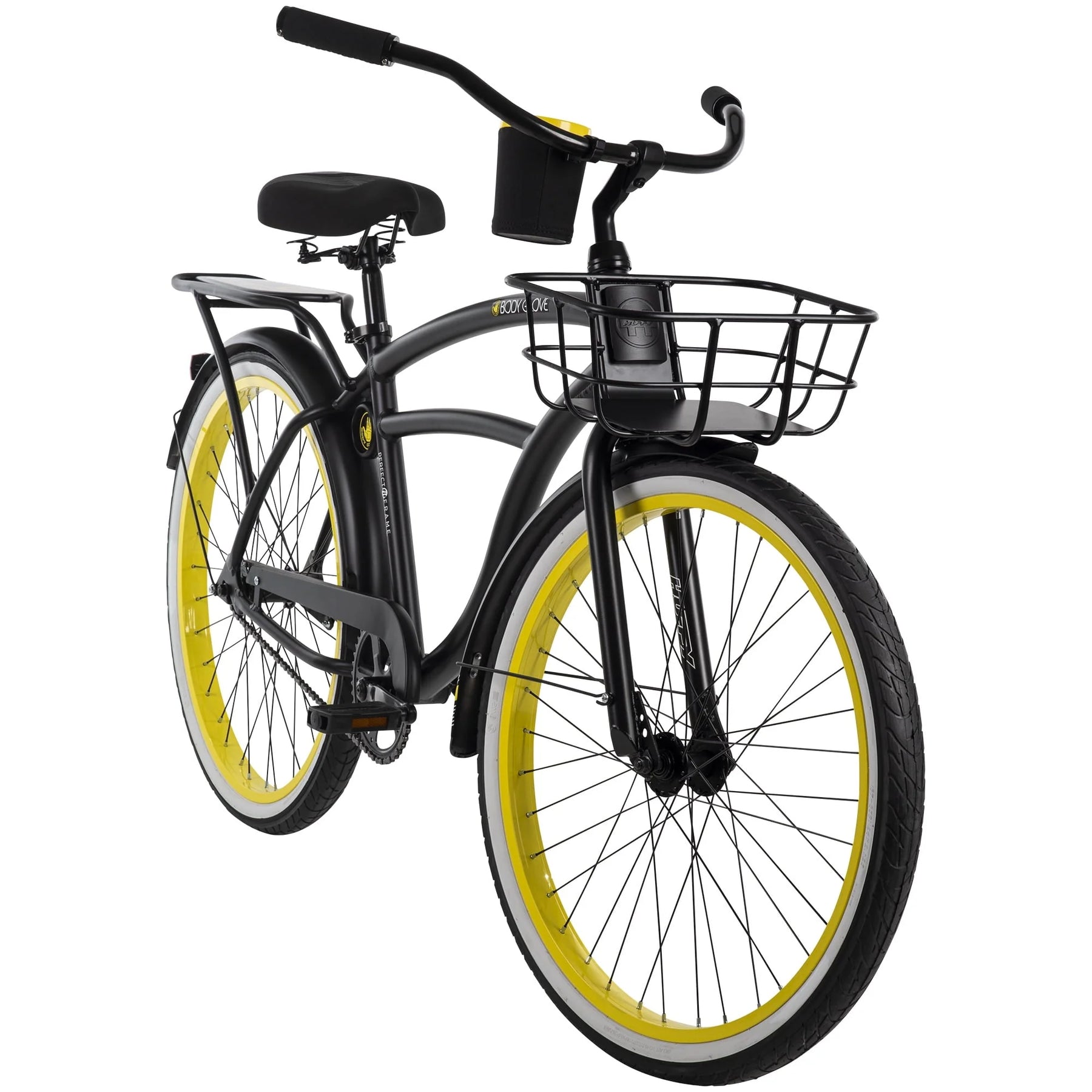Body Glove 26 in Mens Beach Cruiser Bike, Black, by Huffy - Product image 9