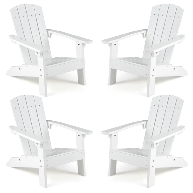 Kids Adirondack Chair, All-Weather HIPS Outdoor Chair with Ergonomic High Backrest & Armrests - Product image 32