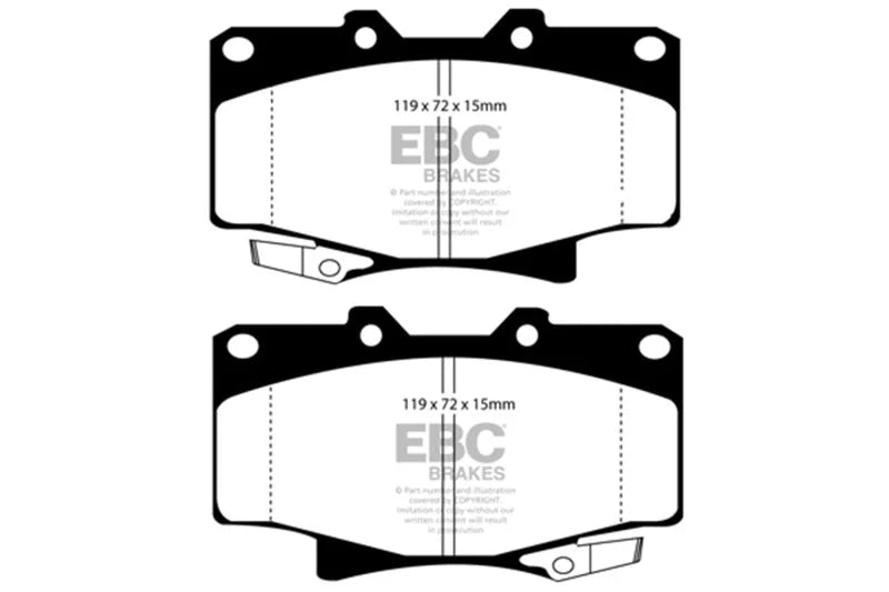EBC - Front Yellowstuff Pad PN DP4992R