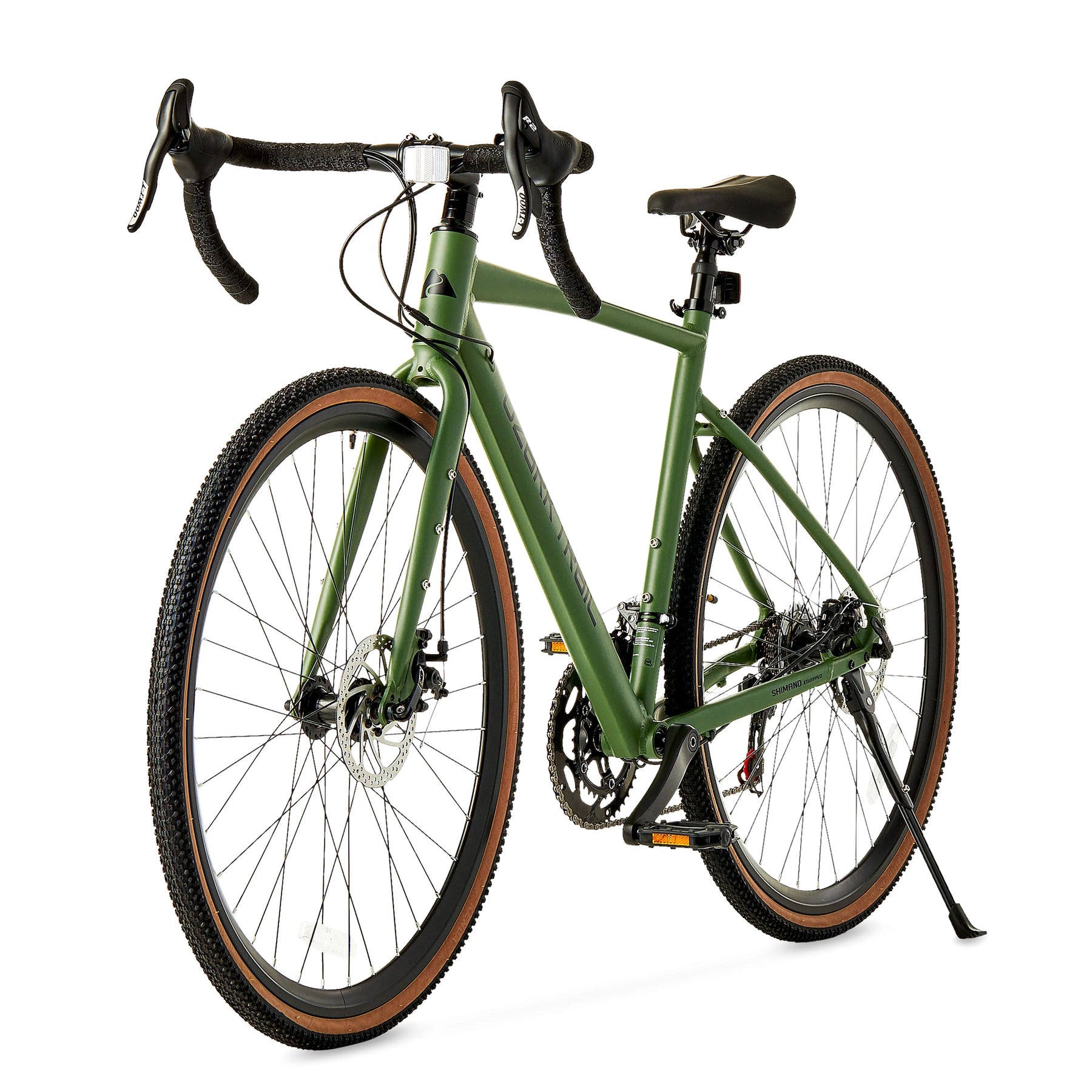 700c Ozark Trail G.1 Explorer Drop Bar Gravel Bike, Medium Frame, Fits Riders 5'5" - 5'10", Green, Adult - Product image 9