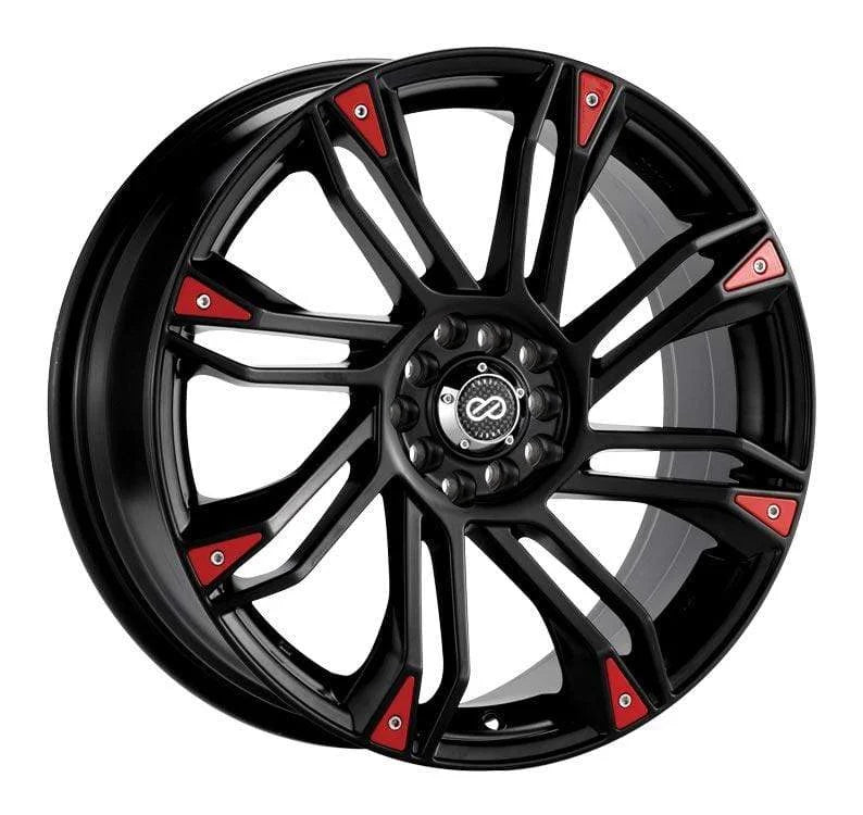 Enkei GW8 18" 5x100/114.3 Black/Red