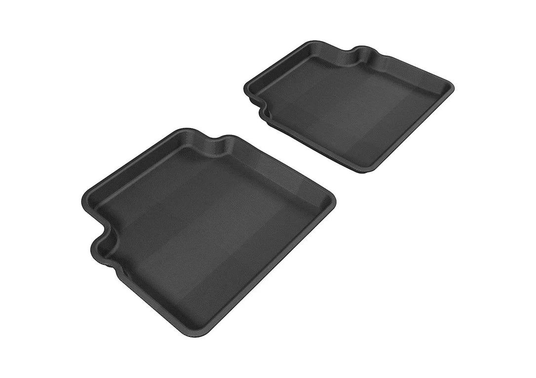 3D MAXpider L1CH00821509 - 2007-2011 Chevrolet Aveo Kagu 2nd Row Floormats - Black