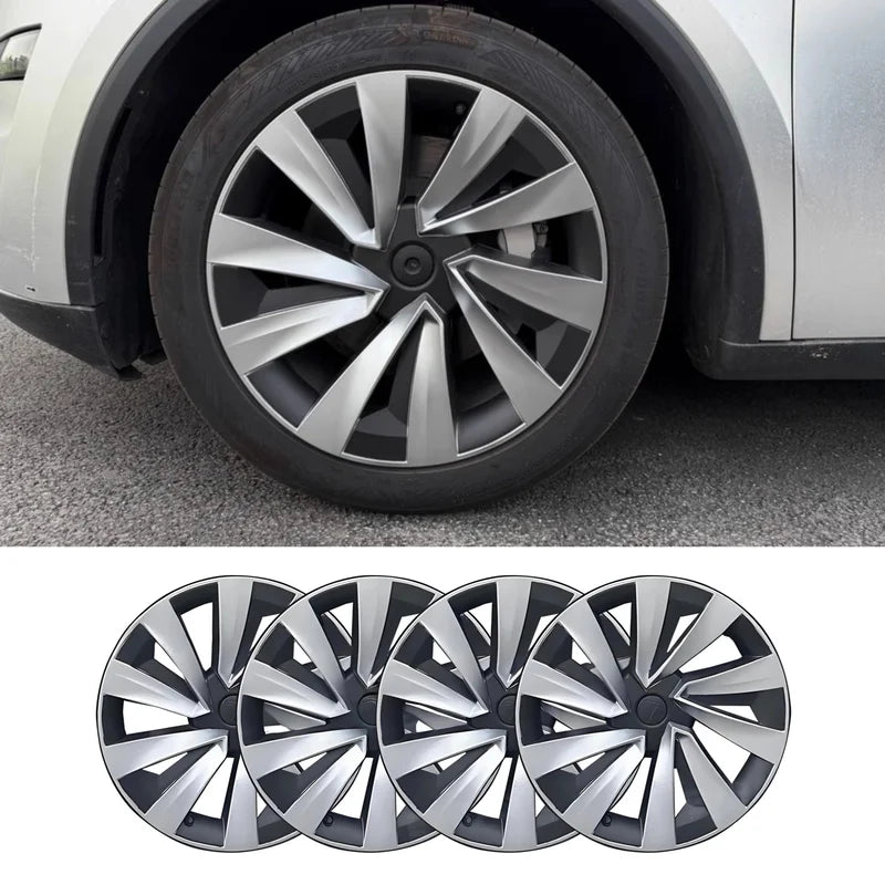 TESERY 19′′ Cyclone Wheel Covers for Model Y Juniper (4PCS)